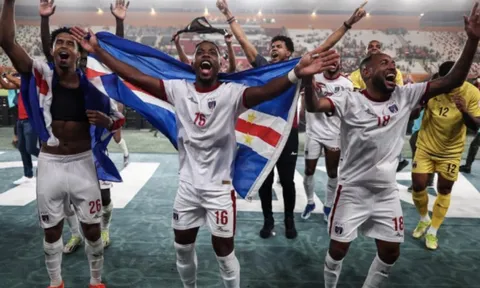 Cape Verde viết nên trang sử mới tại World Cup 2026