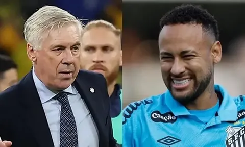Carlo Ancelotti ủng hộ Neymar trở lại tuyển Brazil trước thềm World Cup 2026