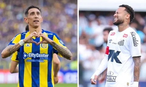 Di Maria chỉ cho Neymar thấy: Màn trở về huy hoàng là hoàn toàn có thể