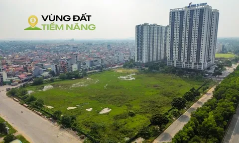 Toàn cảnh lô đất sắp được xây 6 tòa chung cư ở khu nhà giàu Hà Nội cứ mưa lớn là ngập