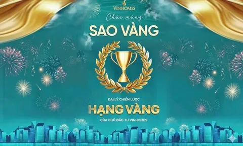 Sao Vàng Holdings – Đại lý chiến lược hạng Vàng của Vinhomes