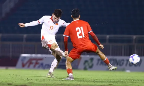 Tuyển Việt Nam thắng sít sao tuyển Nepal 1-0