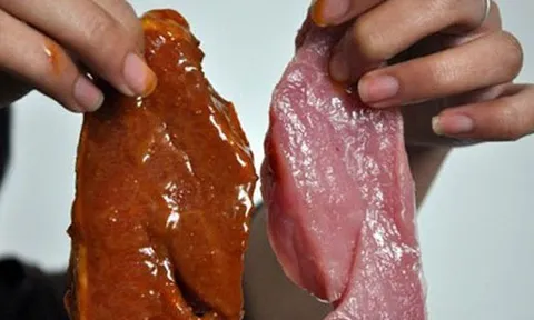 5 dấu hiệu cảnh báo thịt bò giả