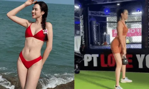 "Dâu hào môn" Đỗ Hà tập gì mà body lúc nào cũng nuột nà chuẩn "hoa hậu"?