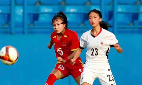 U17 nữ Việt Nam thắng Hồng Kông (Trung Quốc), giành vé vào VCK châu Á 2026