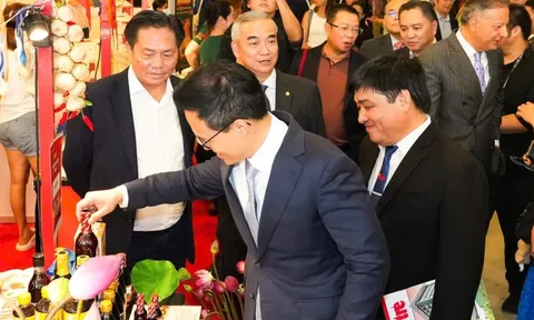 Quan khách Việt Nam và Singapore thưởng thức phở nóng thơm lừng tại Vietnam Phở Festival