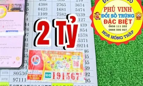 Xổ số miền Nam: Dãy số đặc biệt 567 và 2000 đã có người trúng thưởng