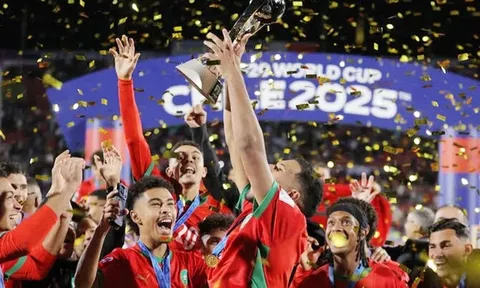 Morocco quật ngã Argentina để lần đầu tiên vô địch World Cup U20