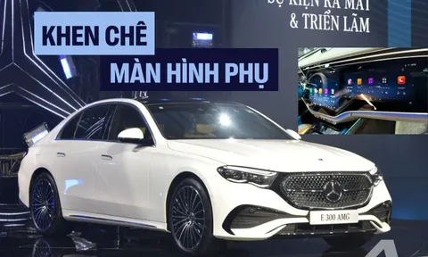 Mercedes-Benz E-Class thêm màn hình ghế phụ: Chuyên gia nói dễ mất tập trung, chủ xe khen vì phục vụ gia đình