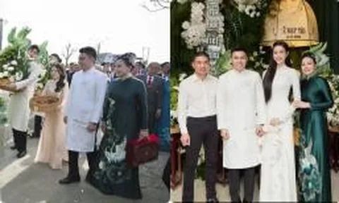 Những chi tiết 'đắt giá' trong đám cưới Hoa hậu Đỗ Hà, bảo sao cô dâu thay đổi hẳn quan...