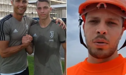 Đồng đội cũ của Ronaldo bất ngờ đi làm công nhân