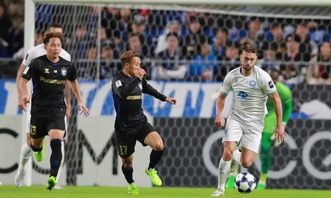 Nam Định không thể gây bất ngờ trước Gamba Osaka