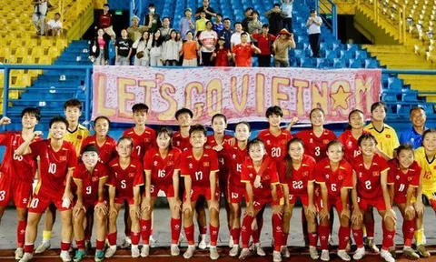 AFC chúc mừng tuyển U17 nữ Việt Nam giành vé đến VCK châu Á