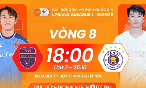 Nhận định Becamex TPHCM vs Hà Nội FC, 18h00 ngày 25/10: Chiến thắng đầu tay