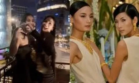 Sau thời gian cạch mặt, Hoàng Thùy và Lê Thúy làm lành