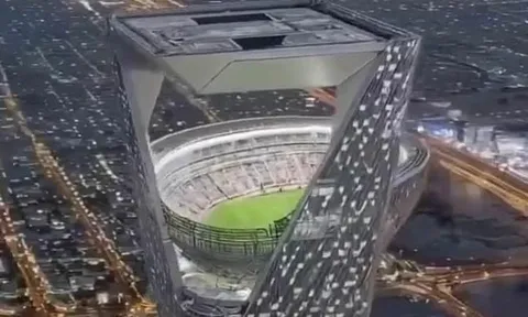 Sân vận động 'đỉnh nóc, kịch trần' theo đúng nghĩa đen có thực sự tồn tại?