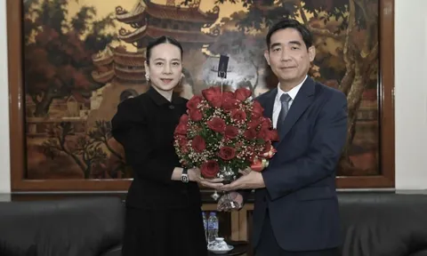 Madam Pang gặp Đại sứ Việt Nam ở Thái Lan để xin lỗi vì sự cố sai Quốc kỳ