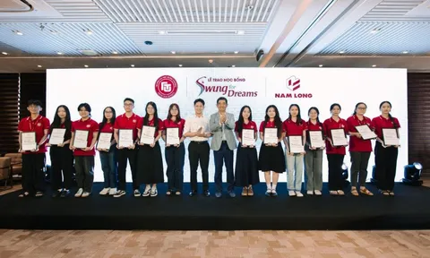 Nam Long trao 84 suất học bổng ‘Swing for Dreams’ với tổng giá trị 840 triệu đồng cho sinh viên