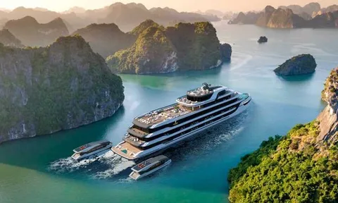 Siêu du thuyền 6 sao lớn nhất Vịnh Hạ Long hoàn toàn do người Việt thực hiện có gì đặc biệt?