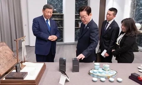 Món quà Chủ tịch Trung Quốc Tập Cận Bình vừa tặng Tổng thống Hàn Quốc có gì đặc biệt?