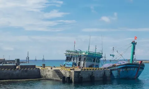 Hải quân hỗ trợ sửa chữa tàu cá giúp ngư dân tiếp tục vươn khơi