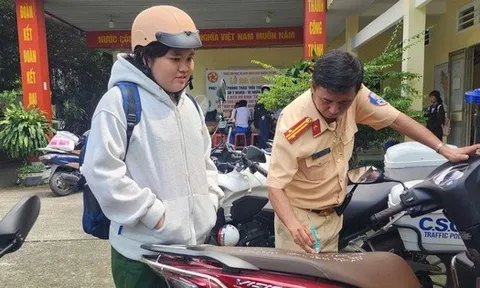 CSGT TP HCM sẽ vào tận trường học để kiểm tra xe máy
