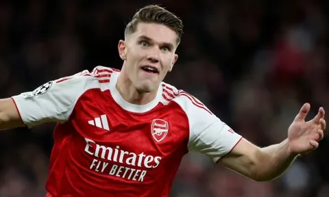 Tiền đạo Gyokeres của Arsenal bất ngờ bị xếp sau Sesko