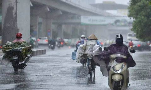 Miền Bắc sắp mưa to trở lại, kéo dài nhiều ngày liên tiếp
