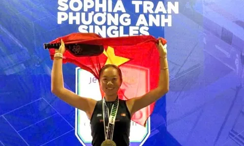 Sophia Phương Anh vô địch giải pickleball danh giá nhất thế giới