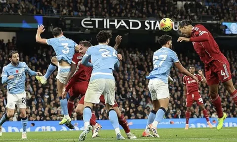 Haaland sắp chạm mốc 100 bàn, Man City thắng nghiền ép Liverpool tại Etihad