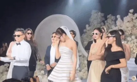 Màn nhảy đám cưới hot nhất hiện tại của Tổng giám đốc Tập đoàn Sơn Hải và Hoa hậu Đỗ Thị Hà