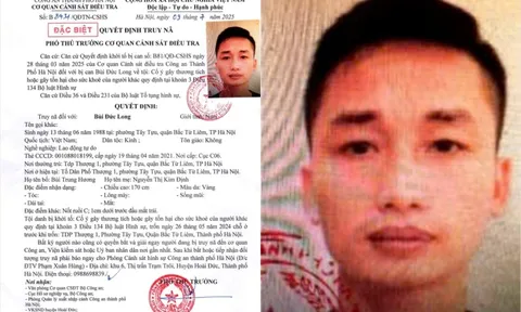 Truy nã Bùi Đức Long sinh năm 1988