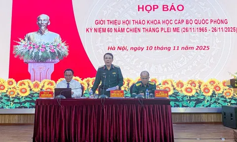 Hội thảo 60 năm Chiến thắng Plei Me sẽ được tổ chức cấp Bộ Quốc phòng