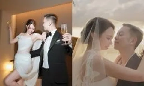 Thêm một Á hậu đình đám Vbiz chuẩn bị kết hôn, chồng doanh nhân lộ diện gây sốt mạng xã hội