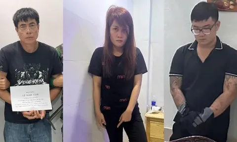 Khám xét nơi ở, bắt quả tang Lê Hoàng Mỹ Linh