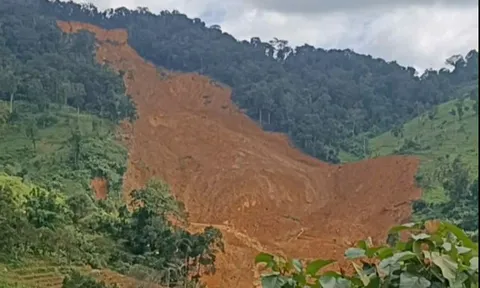 Đà Nẵng: Di dời 665 người dân sau khi quả đồi bất ngờ sạt lở, nghi vùi lấp 3 người