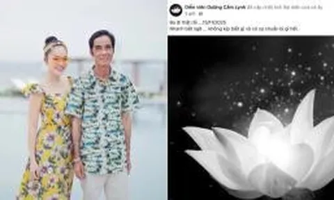 Dương Cẩm Lynh nghẹn ngào thông báo tang sự, dàn sao Việt đồng loạt gửi lời chia buồn