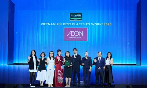AEON vào Top 10 Nơi Làm Việc tốt nhất Việt Nam