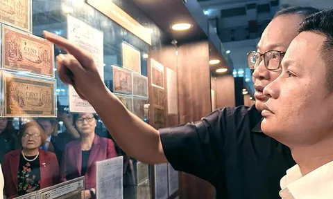 Lần đầu trưng bày quy mô lớn bộ sưu tập tiền Việt Nam
