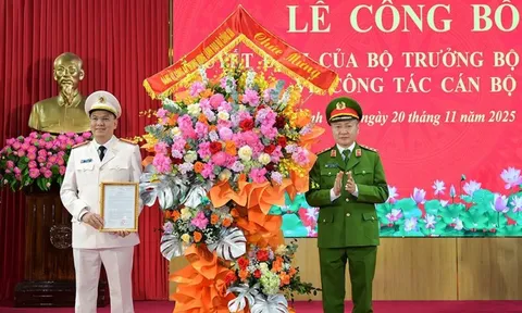 Điều động, bổ nhiệm giám đốc công an ở 3 tỉnh