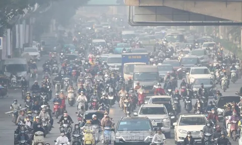 Hà Nội ô nhiễm nặng, AQI top 4 thế giới