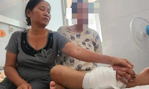 Tin vui với cô gái trẻ mang song thai bị tai nạn lao động phải ghép bàn tay vào chân