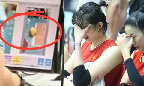 Cận cảnh pha bóng nghiệt ngã nhất SEA Games khiến bóng chuyền nữ Việt Nam mất HCV, netizen tranh cãi: Bóng trong hay ngoài?