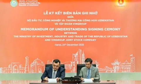 Vingroup nhảy vào Uzbekistan: Được cam kết quỹ đất 1.000 ha tại thủ đô