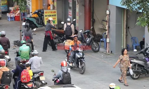 Danh sách 107 phương tiện ở TPHCM leo vỉa hè bị CSGT ghi hình