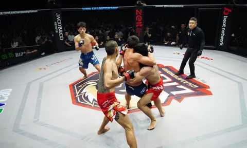 Cao thủ kickboxing Việt Nam so tài 2 võ sĩ Trung Quốc, mãn nhãn 10 phút nảy lửa