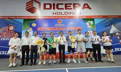 Sôi nổi Giải Pickleball và Tennis - Cúp DICERA Holdsings 2025