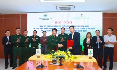 BSR ký kết quy chế phối hợp với Bộ đội Biên phòng Quảng Ngãi