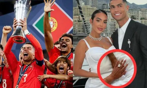 2025 "đỉnh nóc" của Ronaldo: Tuổi tác chỉ là con số, choáng nhất là màn "chốt cưới" bằng nhẫn kim cương triệu đô