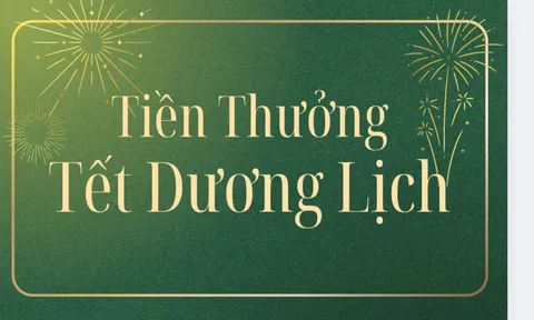 Tết Dương lịch 2026 có được thưởng?